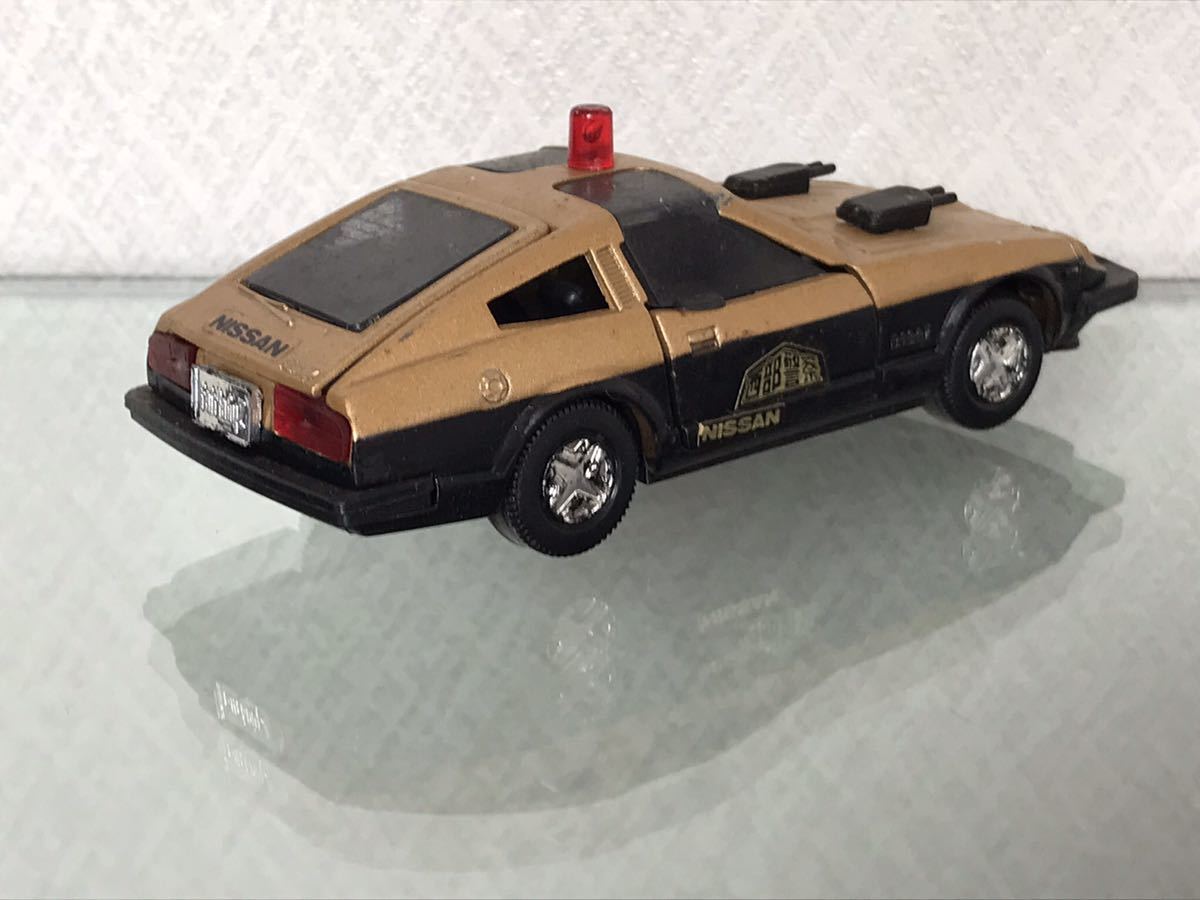 送料無料　ダイヤペット　西部警察　日産　フェアレディZ 武装パトロールカー　ミニカー　ヨネザワ　NISSAN FAIRLADYZ DIAPET YONEZAWA