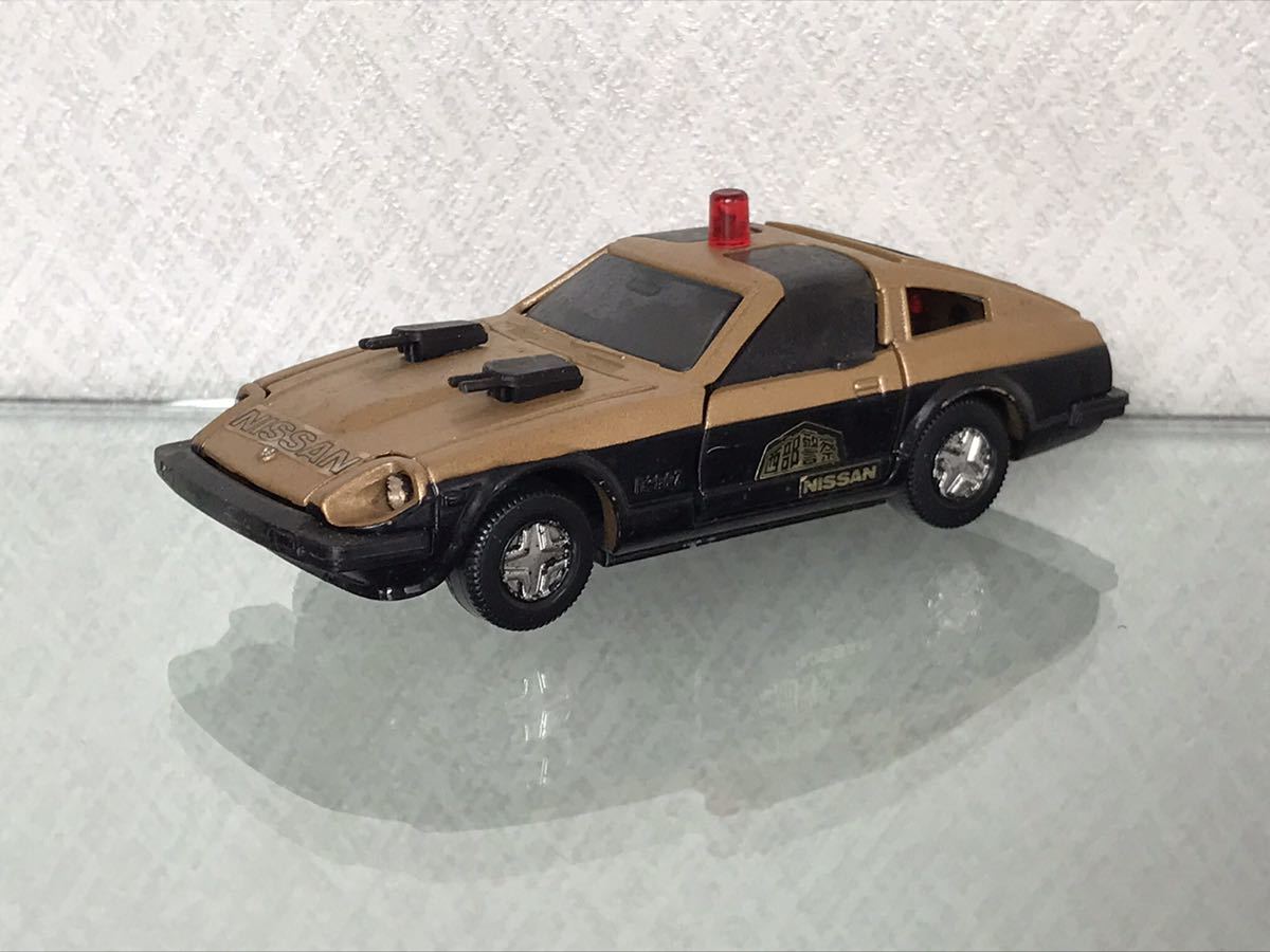 送料無料　ダイヤペット　西部警察　日産　フェアレディZ 武装パトロールカー　ミニカー　ヨネザワ　NISSAN FAIRLADYZ DIAPET YONEZAWA