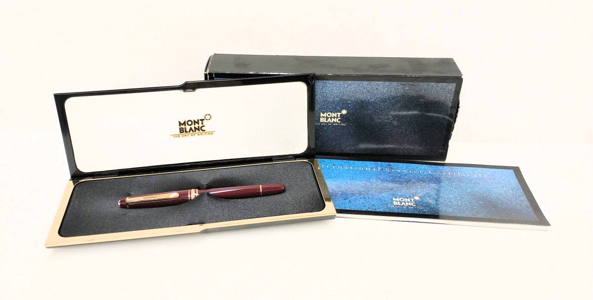 MONT BLANC 1B144132 ケース ボルドー マイスターシュティック 格安セール開催中 デルタ万年筆 Martini The Vintageプロトタイプ 筆記具