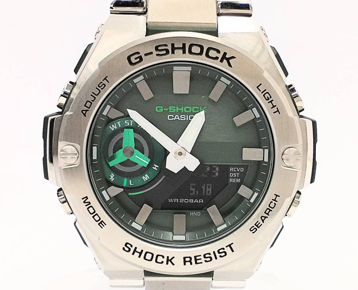 CASIO カシオ G-SHOCK Ｇ－ショック ソーラー メンズ 腕時計 GST-B500AD-3AJF 時計 箱有り