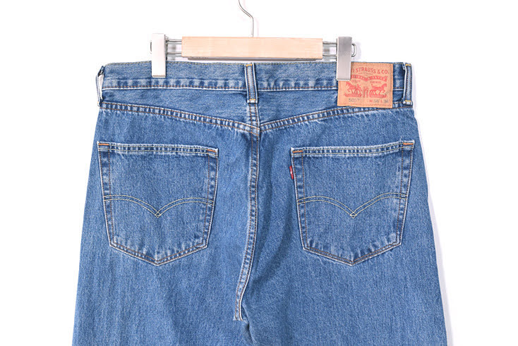 【送料無料】リーバイス 505 ストレート ジーンズ ジーパン デニムパンツ W36 L34 Levis アメカジ 古着 EA0096_画像6