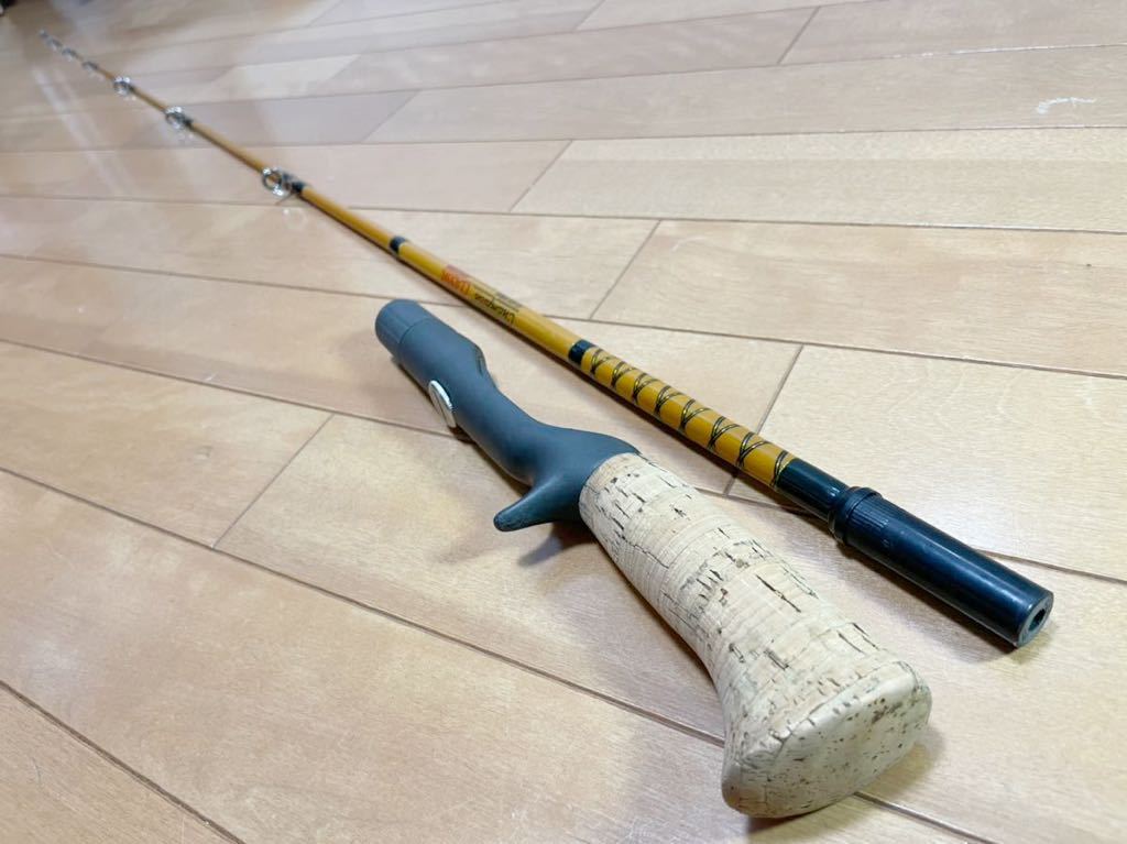 ★即決！稀少 チャンピオン クラシック GFC58ML-G グラスロッド 美品 Champion classic GLASS FIBER 袋付き FUJI コルクガン グリップ ★
