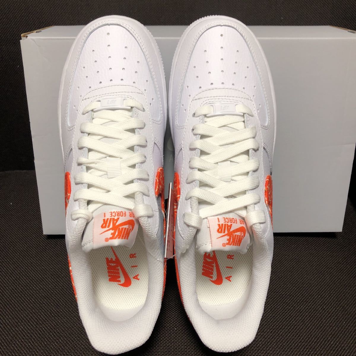☆大感謝セール】【☆大感謝セール】25cm NIKE エアフォース1 オレンジ