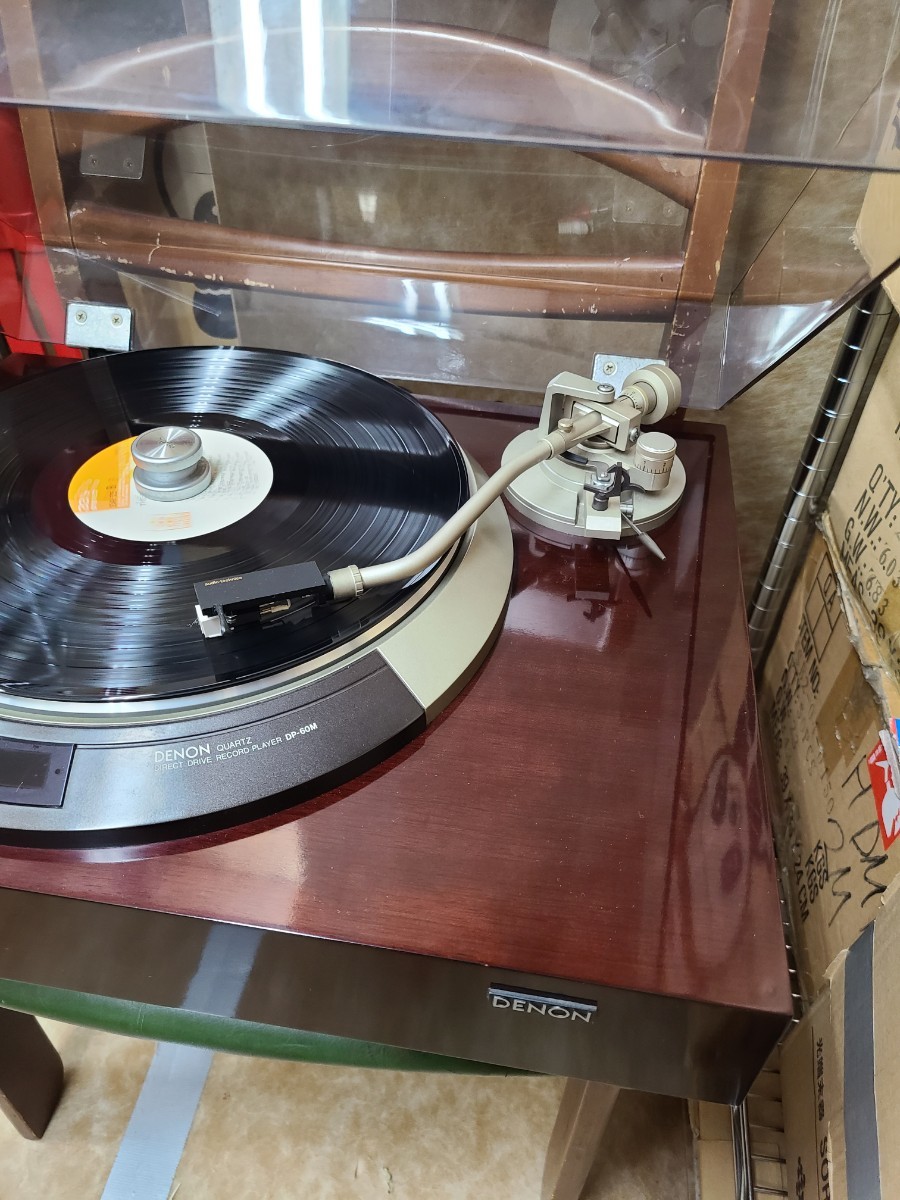 奇跡レストア済カートリッジ&針新品DENON最高級レコードプレーヤーDP