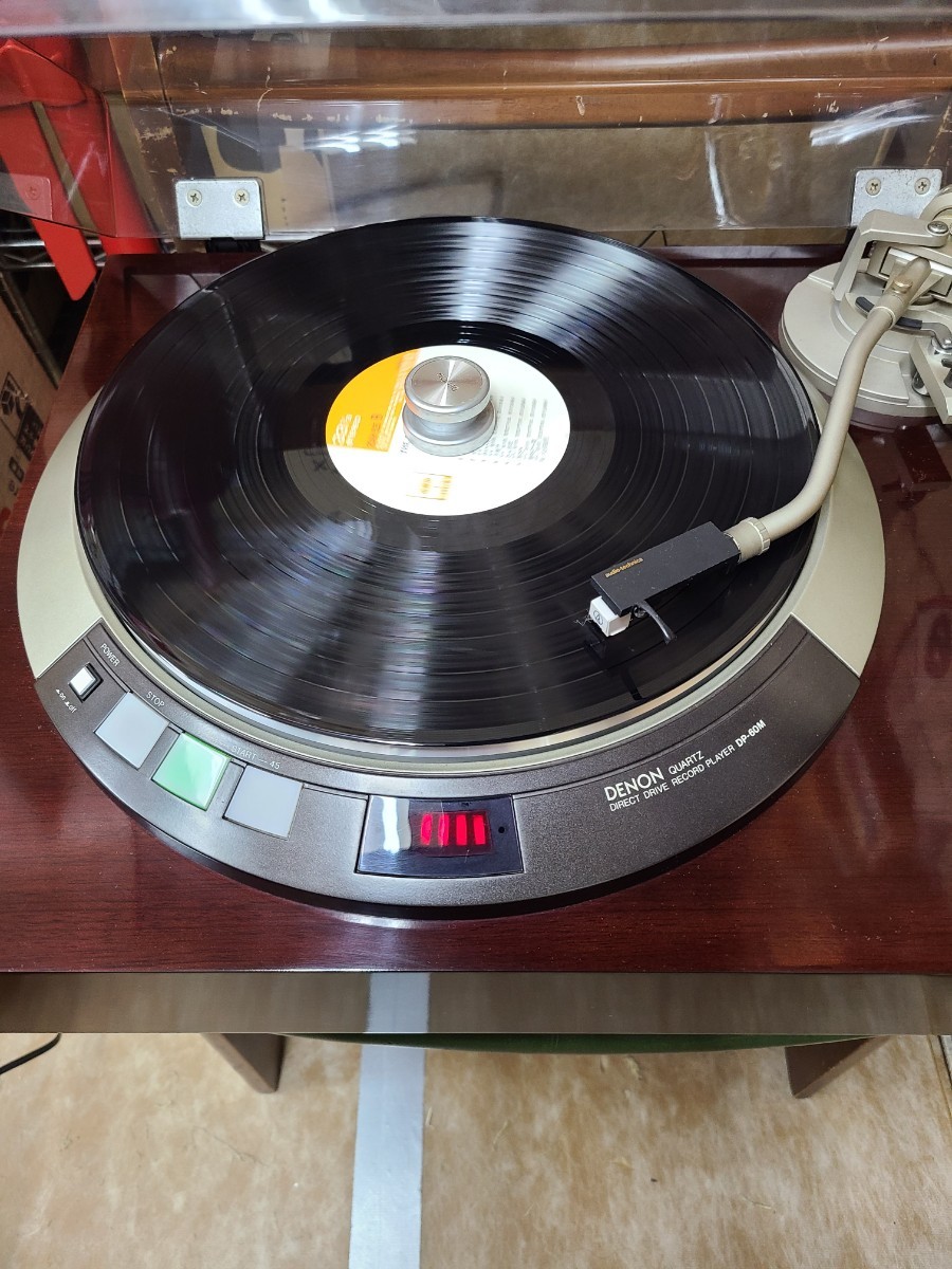 奇跡レストア済カートリッジ&針新品DENON最高級レコードプレーヤーDP