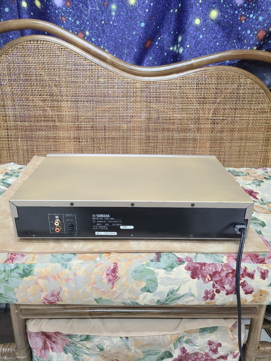 必見！整備済完動品！ヤマハHIFI CDプレーヤーCDX-496