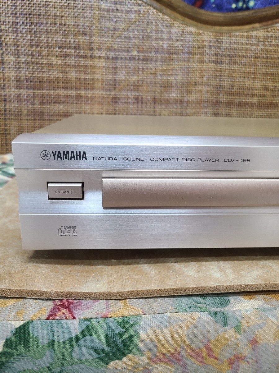 必見！整備済完動品！ヤマハHIFI CDプレーヤーCDX-496