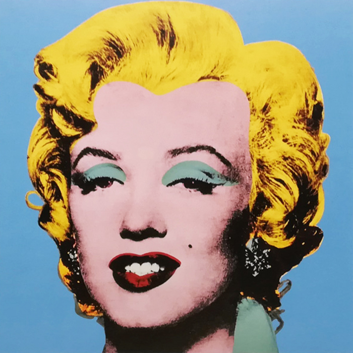  pop искусство рама Anne ti* War ho ru( голубой Marilyn ) Monroe постер . производства .. представитель произведение запад набережная способ интерьер american смешанные товары 