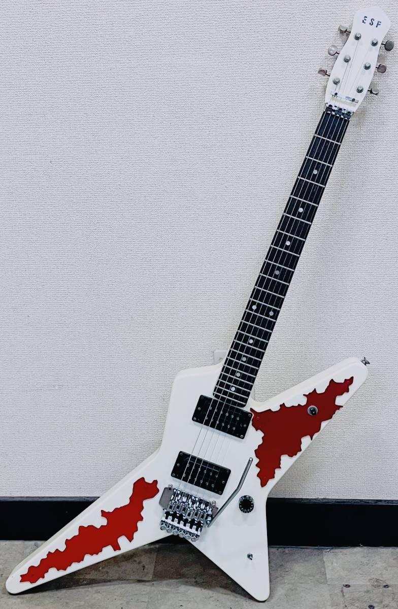 Yahoo!オークション - ESP RANDOMSTAR 希少 白x赤ミラー Yahoo!オークション - ESP RANDOMSTAR 希少 白x赤ミラー