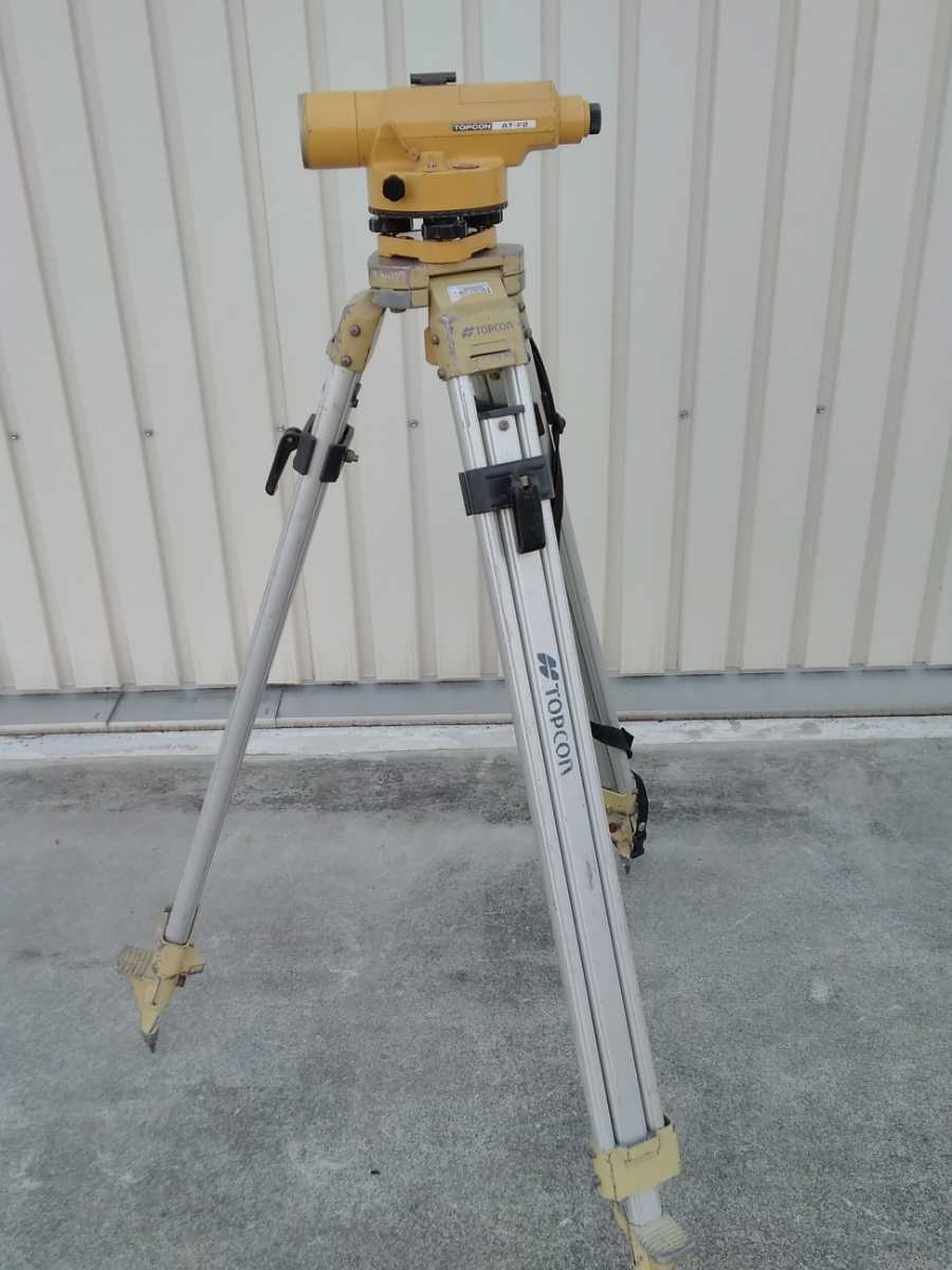 TOPCON トプコン AT-F2 オートレベル 測量機器 三脚付き | contifarma.pe