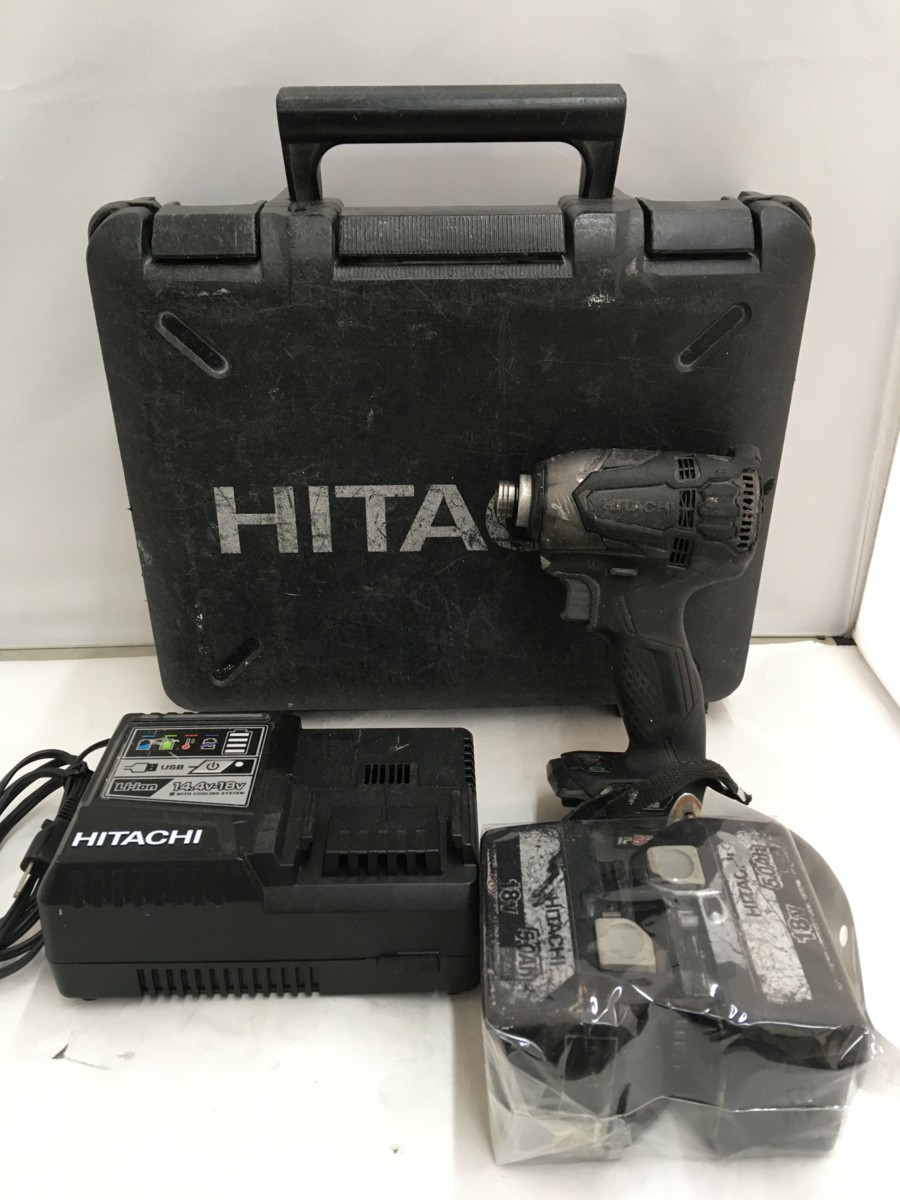 最終値下 中古品 電動工具 日立工機 HITACHI ハイコーキ HiKOKI インパクトドライバー WH18DDL2 穴あけ ねじ締め ITK2S03OUMR2_画像1