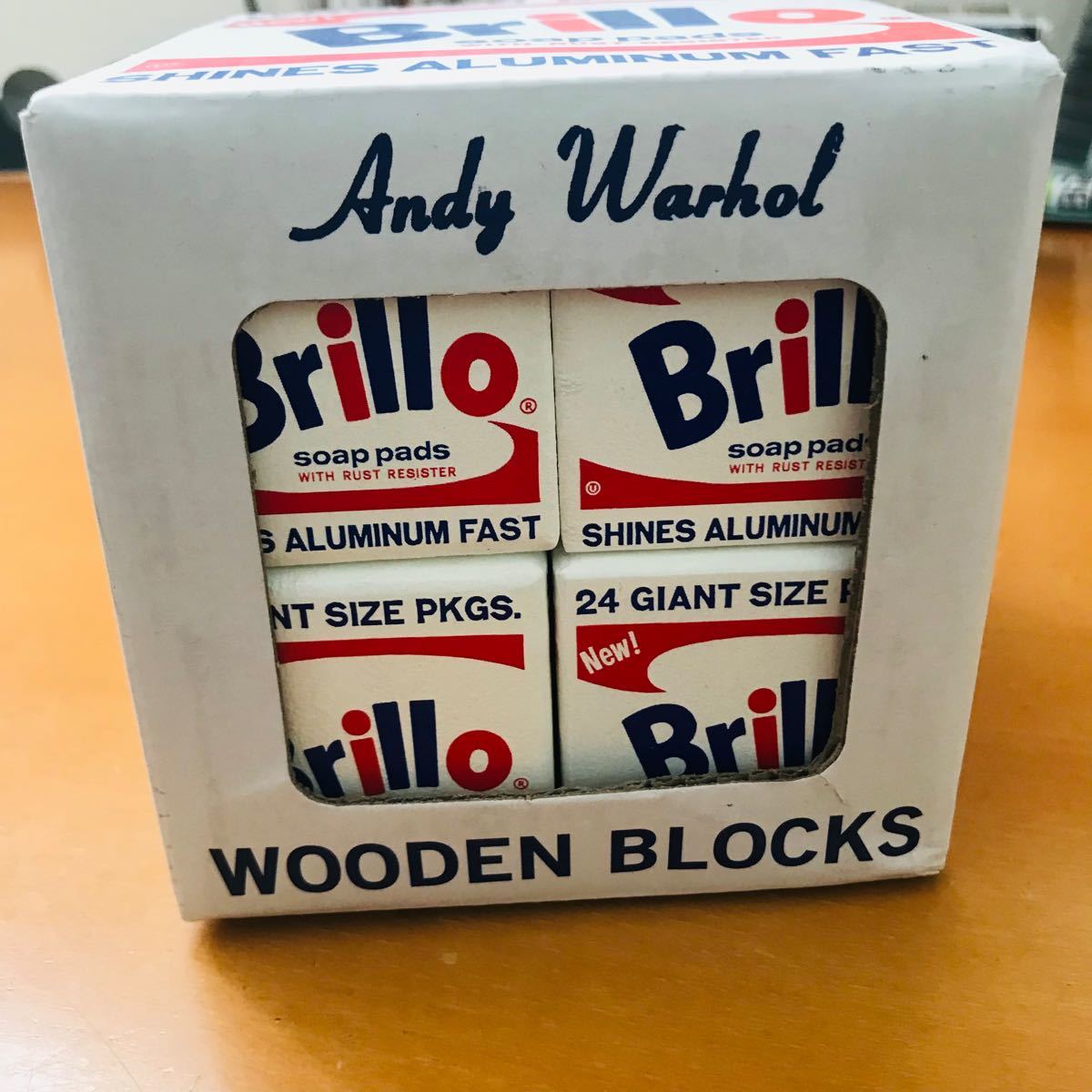 ☆Andy Warhol Brillo box アンディウォーホル 8個 - 彫刻