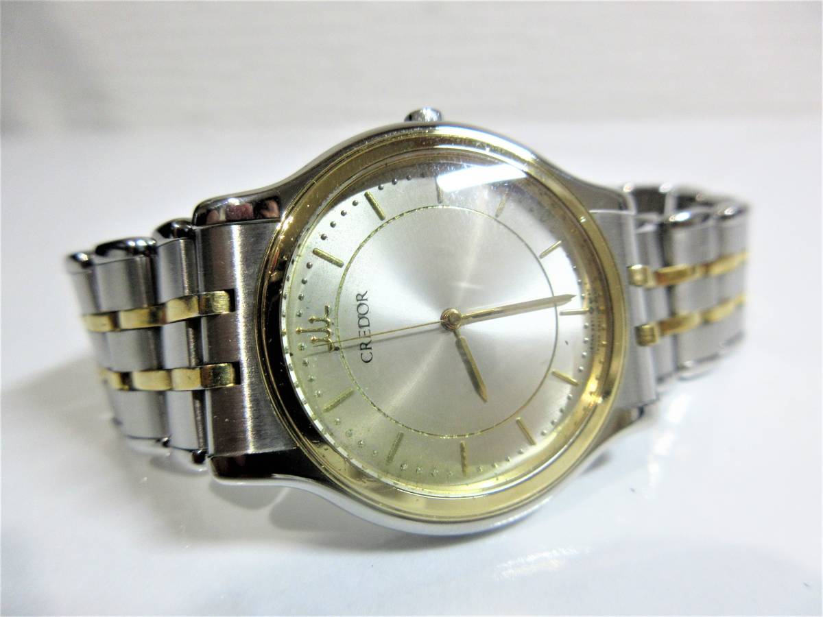 美品・希少・稼働】クレドール CREDOR オルディネール ゴールド 18K