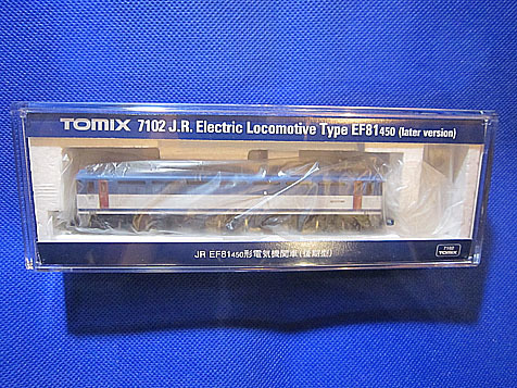 TOMIX◇JR EF81 450形 電気機関車(後期型) 【7102】◇新品未使用 TOMIX◇JR EF81 450形 電気機関車(後期型) 【7102】◇新品未使用