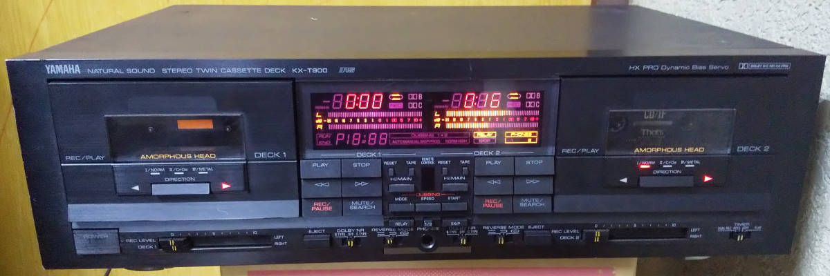 しておりま ヤフオク! - YAMAHA KX-T900 カセットデッキ てです