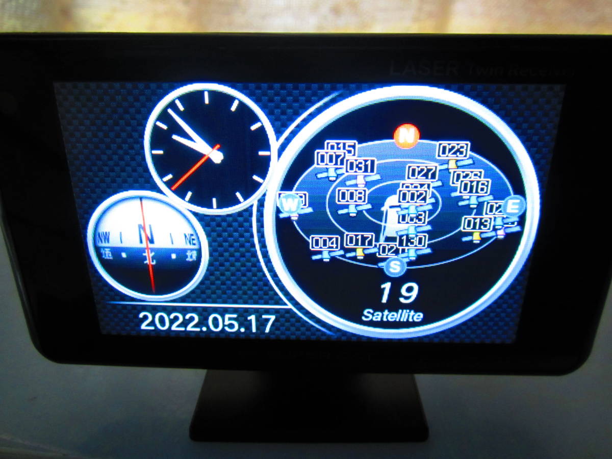 YUPITERU SUPER CAT GPSアンテナ内蔵 レーザー&レーダー探知機 A350α
