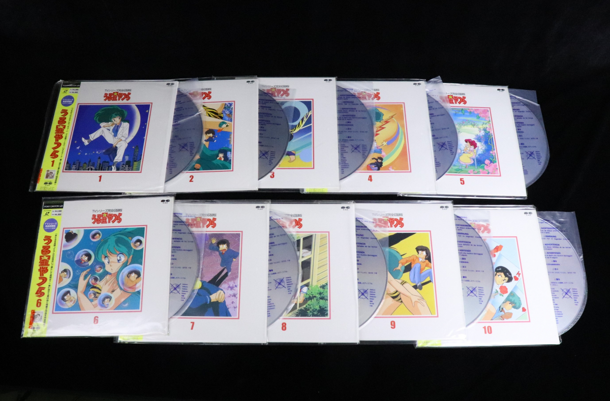 [ rare goods ] Urusei Yatsura TV series complete compilation version Vol.1~50 laser disk summarize anime height .. beautiful . Ram Chan various star ...008JGCH09