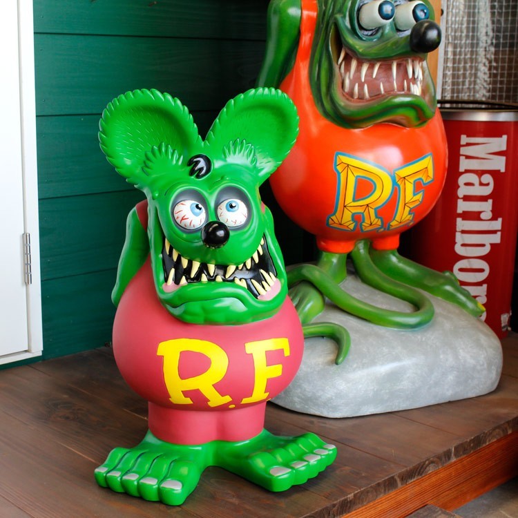RAT FINK ラットフィンク・24インチビッグバンク(グリーン