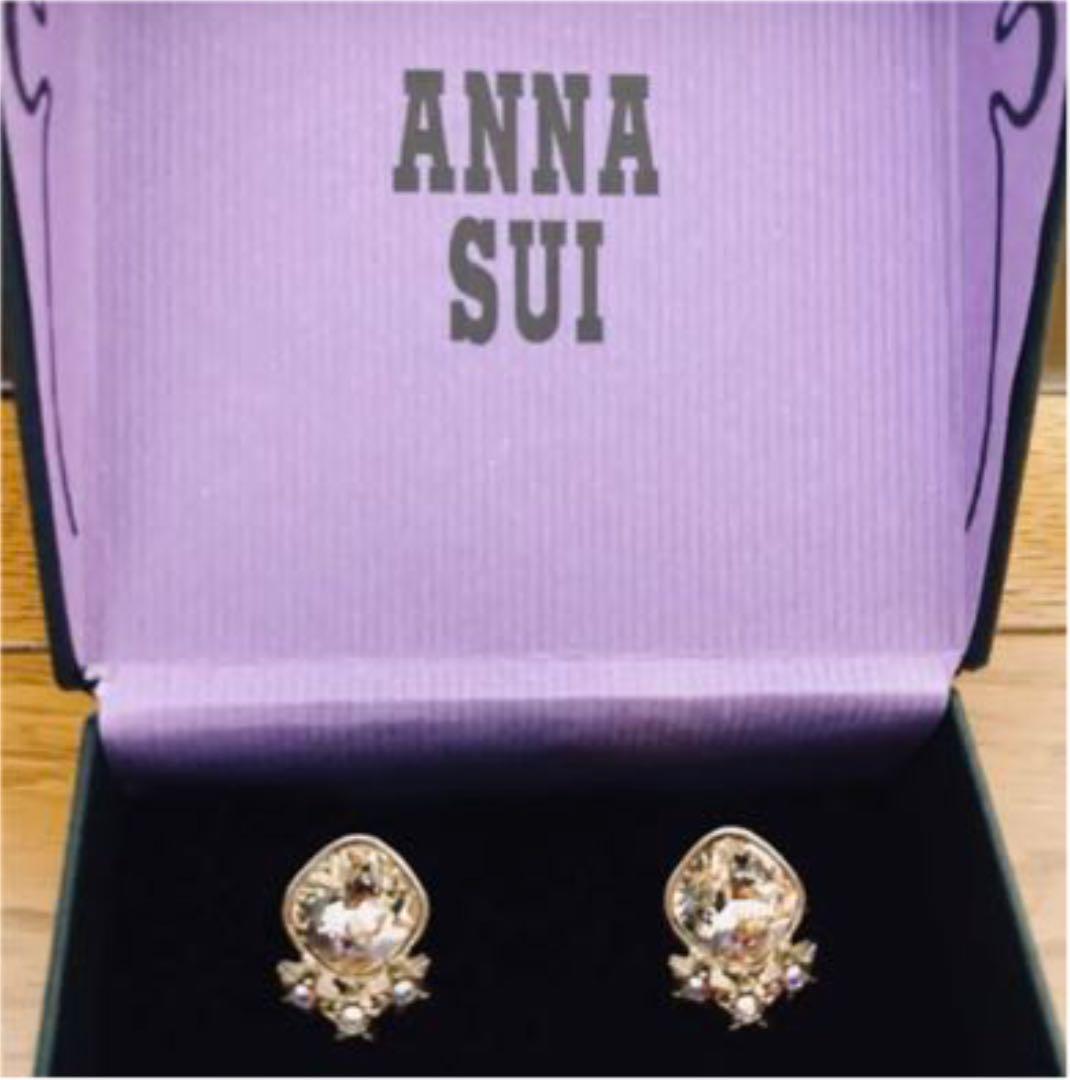 美品★使用数回★ANNA SUI/アナスイ★イヤリング/イヤーカフ/イヤークリップ★伊勢丹新宿店購入★星/スター★ゴールド★_画像1