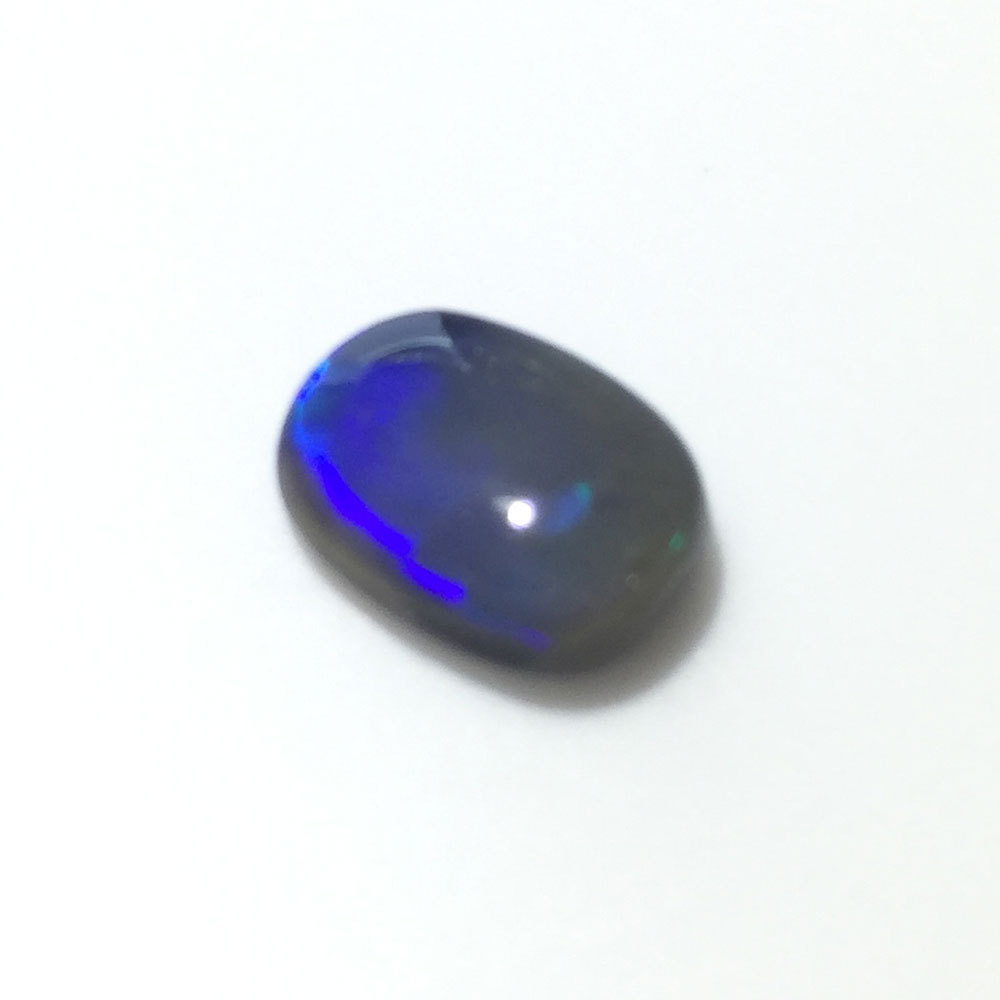 天然ブラックオパール 【動画有】 ルース 1.632ct 全面フラッシュ遊色 ライトニングリッジ産 【ファーストコレクション】02191_画像1