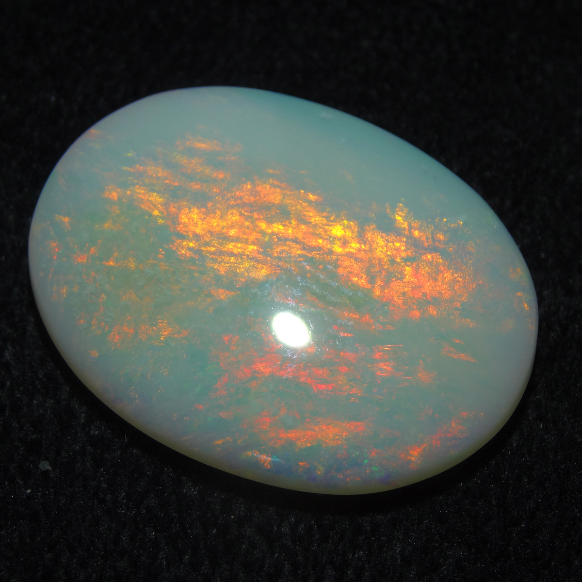 輝い 【美品】天然オパール ルース 約12.6ct 七色 大粒 オーストラリア