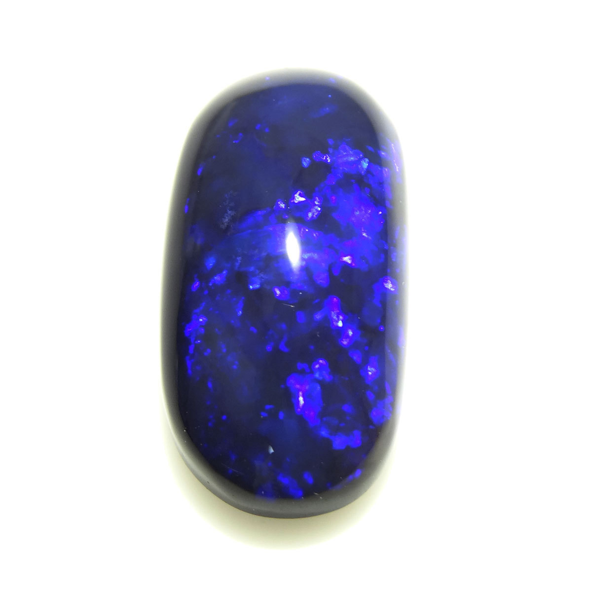 動画有】天然ブラックオパール ルース 約2.94ct 黒母岩 特品