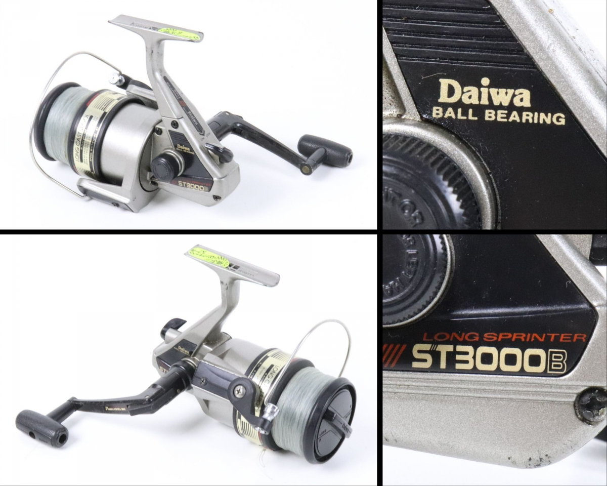 スピニングリール 万力 10点まとめ タックル EAGLE CLAW/DAIWA/ST 2000/3000B/RYOBI/XSR 3500/OLYMPIC/SPARK V300 釣り用 釣り具 005JRAQ87_画像4