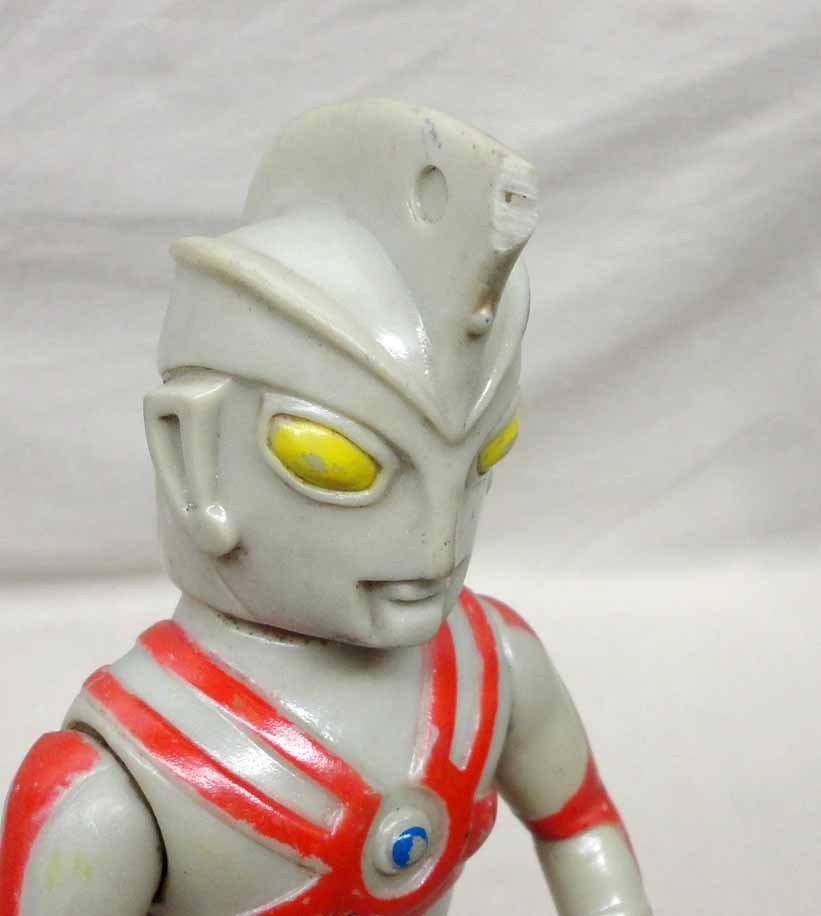 ブルマァク 面取 ウルトラマンA 24センチ 当時物 マルサン 小サイズ ソフビ_画像8