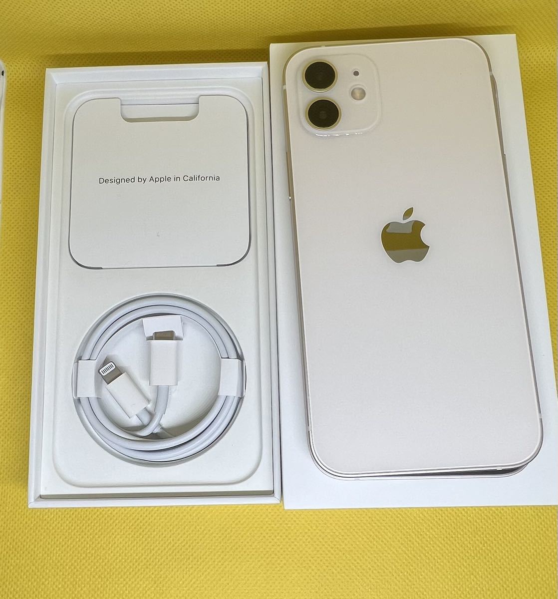 未使用品 SIMフリー iPhone12 64GB ホワイト Apple bpbd.kendalkab.go.id