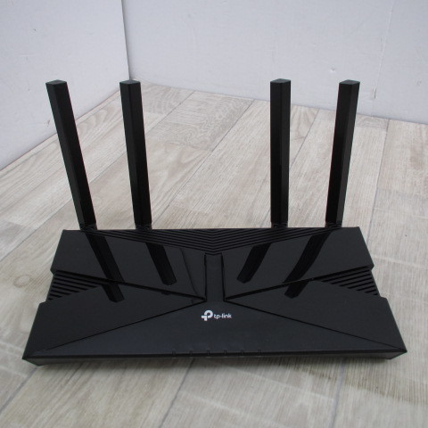 5042PB【美品】TP-Link WiFi ルーター WiFi6 PS5 対応 無線LAN 11ax AX1800 1201Mbps (5 GHz) + 574 Mbps (2.4GHz) 1.5Ghz Archer AX20