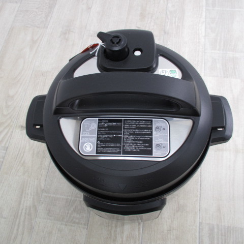 5161PS【未使用】【国内正規輸入品】マルチ電気圧力鍋 Instant Pot(インスタントポット) 1台7役 Nova Plus Mini 3.0L ブラック ISP1003