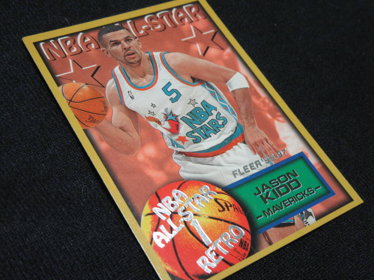 JASON KIDD ジェイソン・キッド FLEER'96-97 NBA ALL-STAR RETRO 激