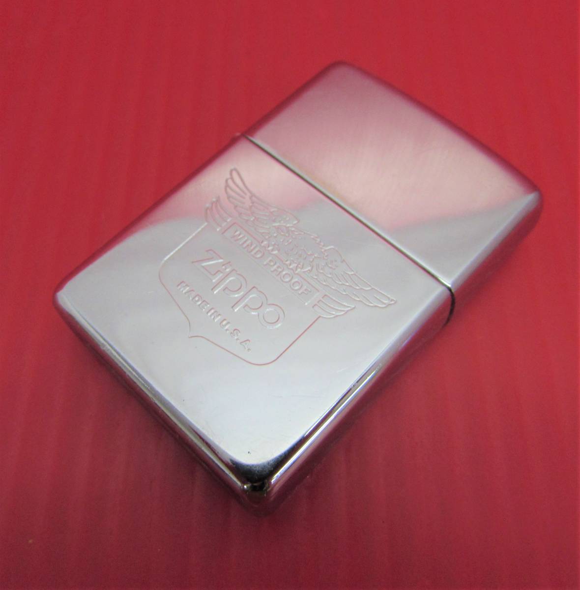 Zippo ジッポー WIND PROOF 鷲 イーグル C/ⅩⅠ シルバー レギュラー オイルライター_画像1