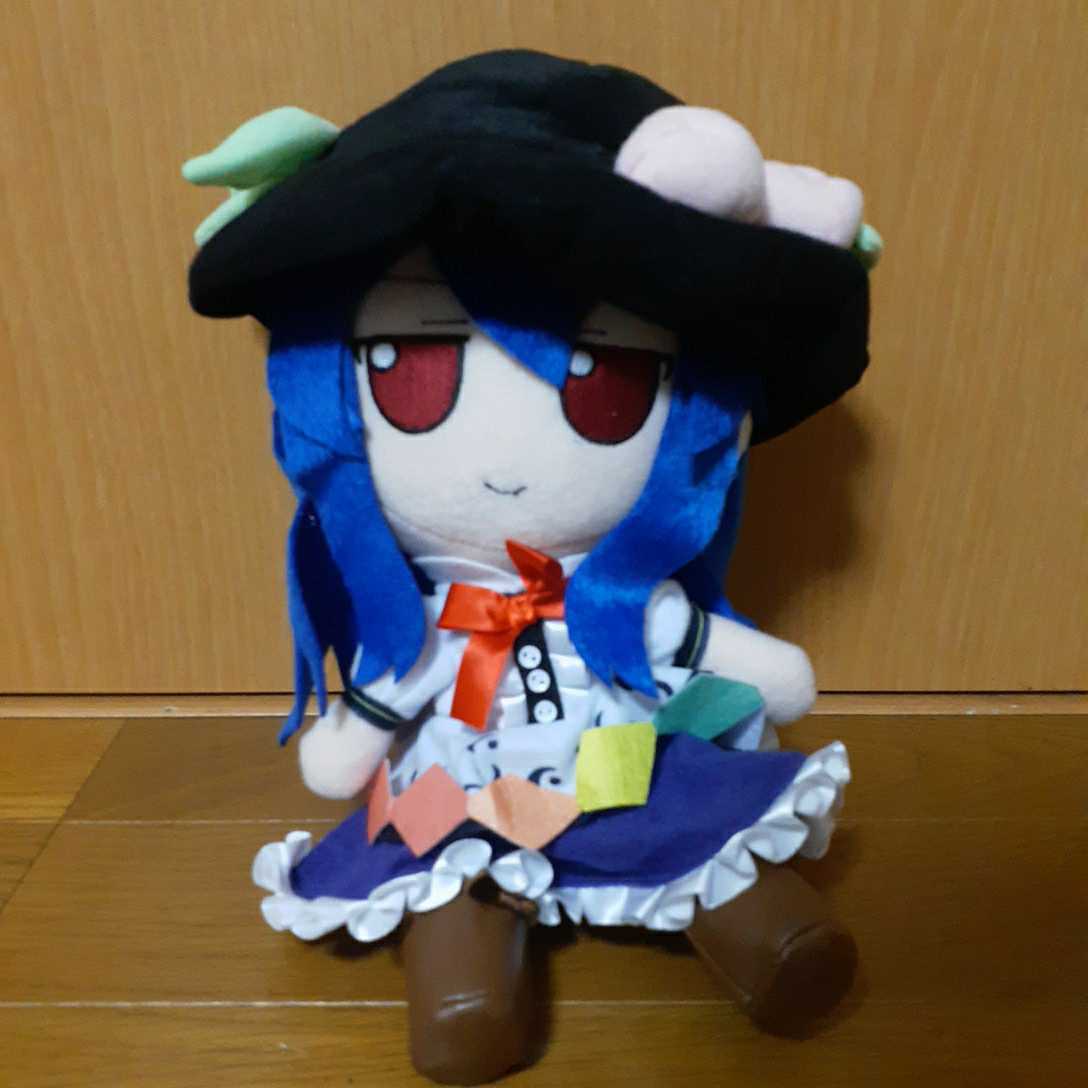 東方Project ふもふもぬいぐるみ ふもふもてんし 比那名居天子 開封品