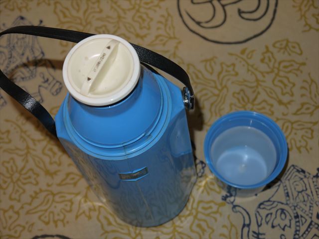 昭和レトロ　象印 保温水筒 プラボトル PLA-750 　0.75L★中古_画像7