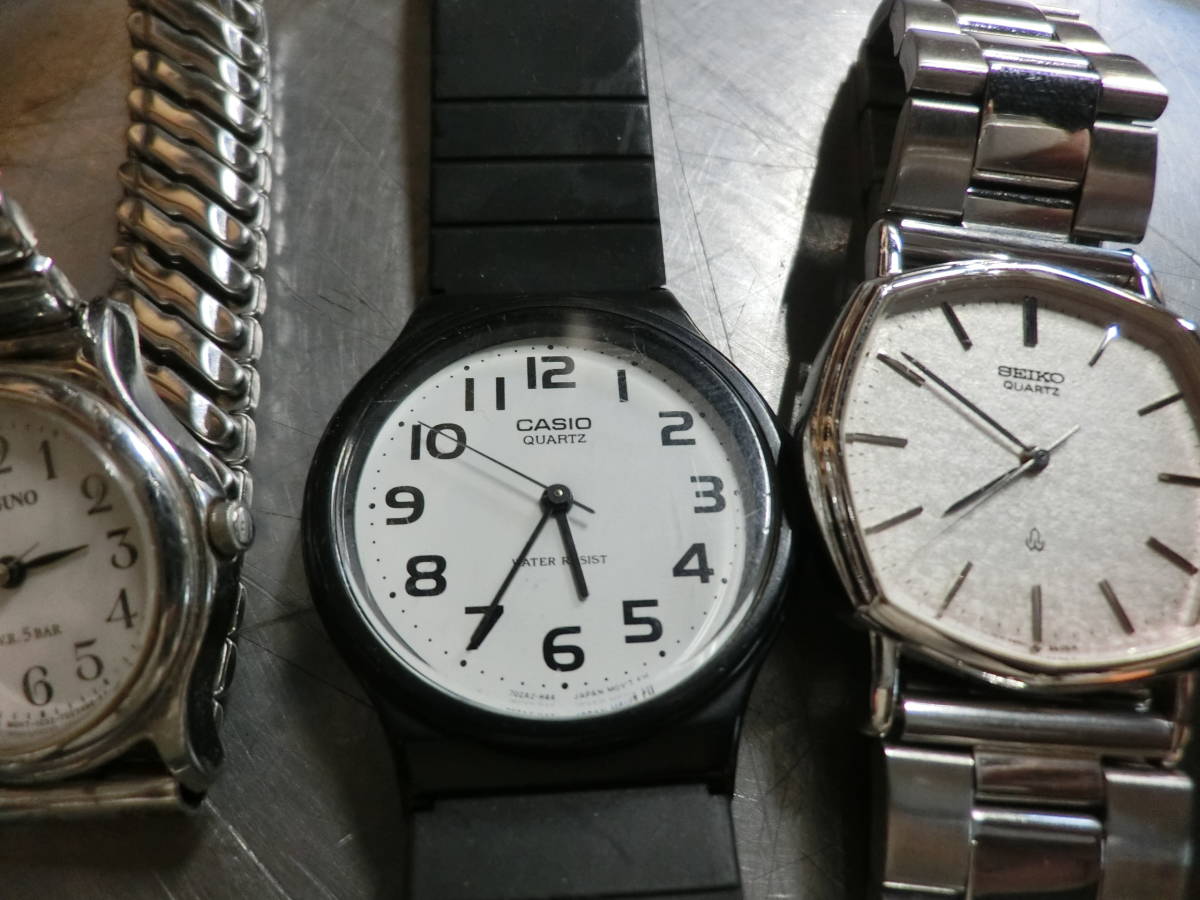 ○ SEIKO CASIO ALBA REGUNO DIGITEC　腕時計　まとめて　５本　_画像4