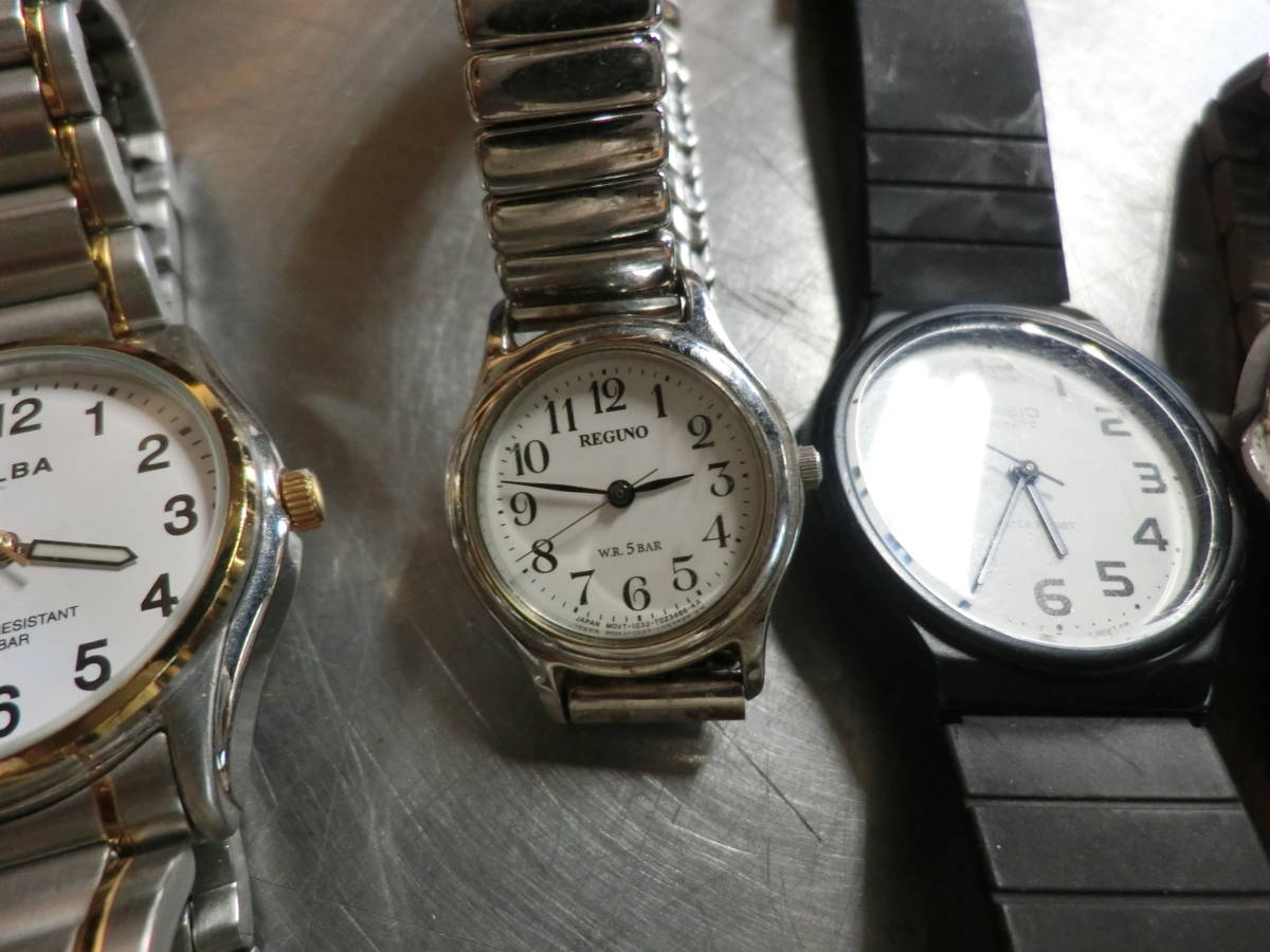 ○ SEIKO CASIO ALBA REGUNO DIGITEC　腕時計　まとめて　５本　_画像5