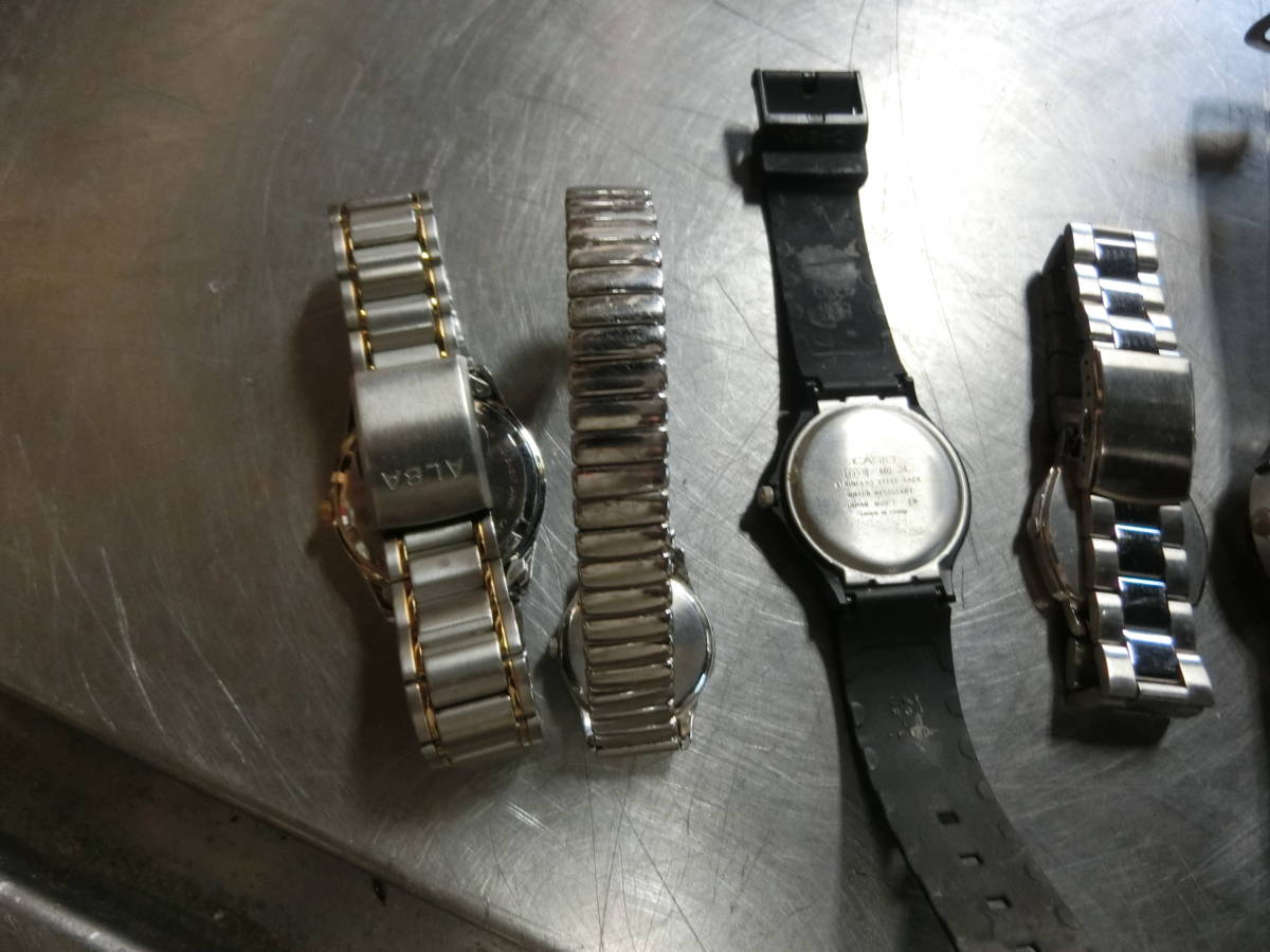 ○ SEIKO CASIO ALBA REGUNO DIGITEC　腕時計　まとめて　５本　_画像6