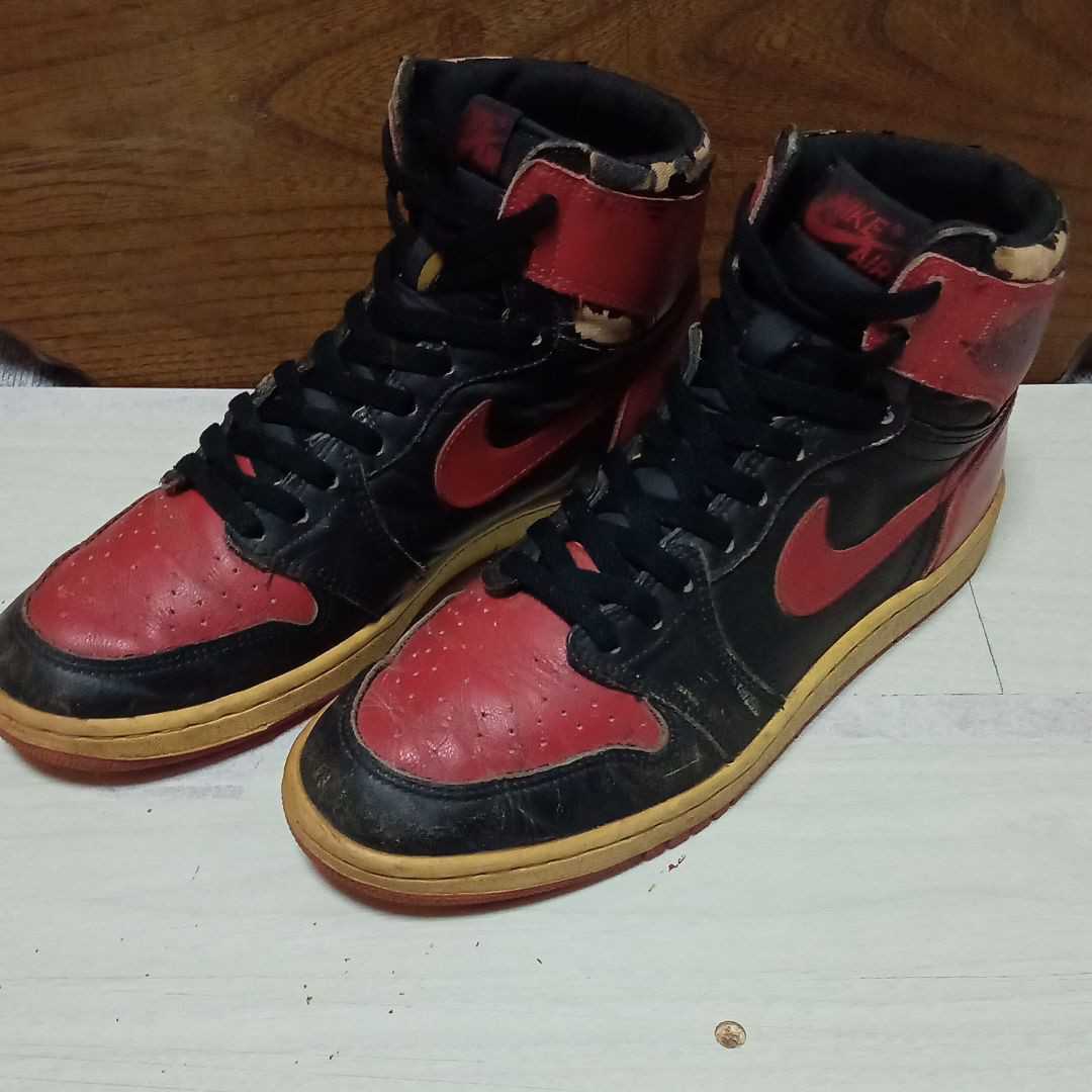 NIKE AIR JORDAN 1 1985年 オリジナル ブレッド エアジョーダン1