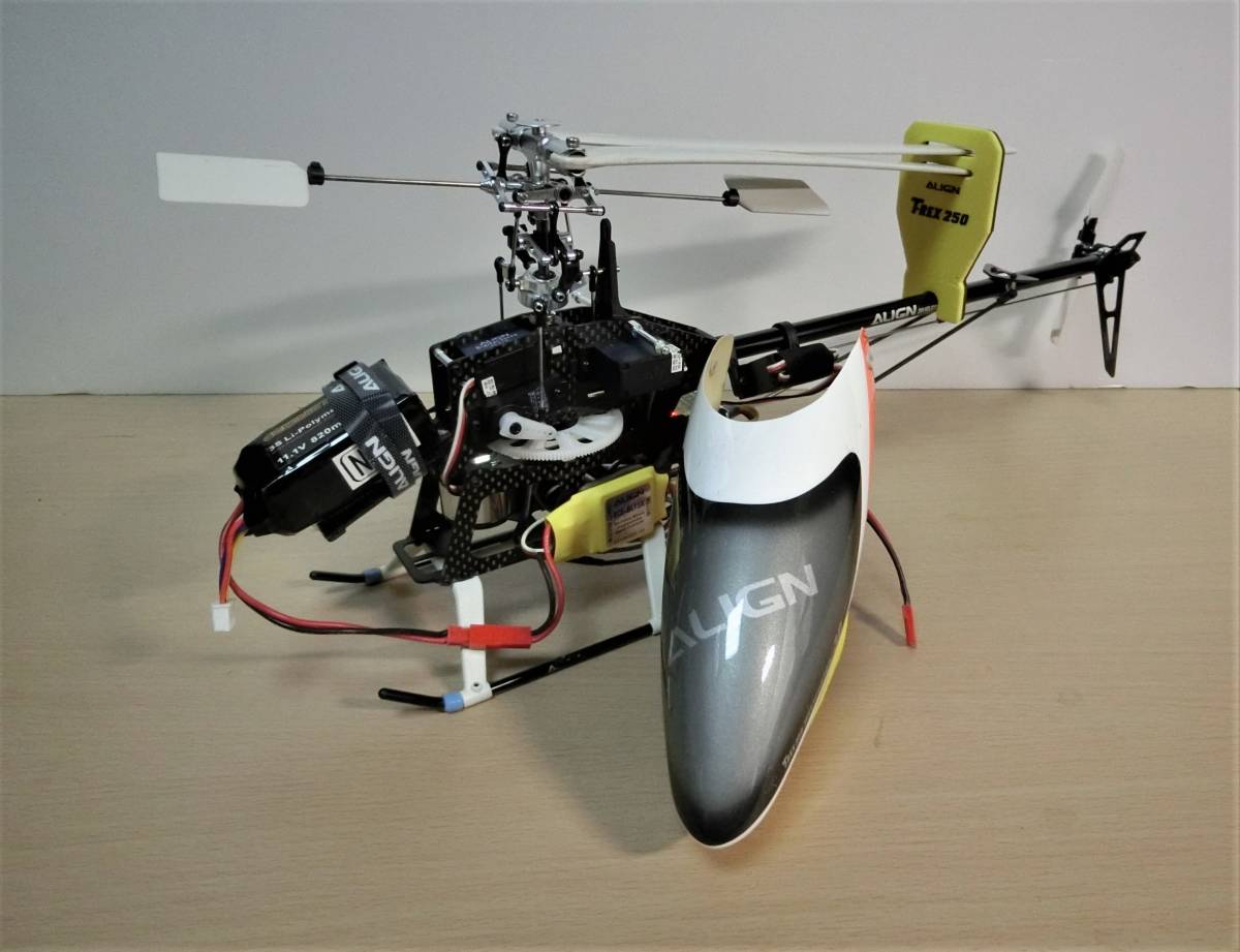 春の新作シューズ満載 値下げ ALIGN T-REX250 ラジコンヘリコプター