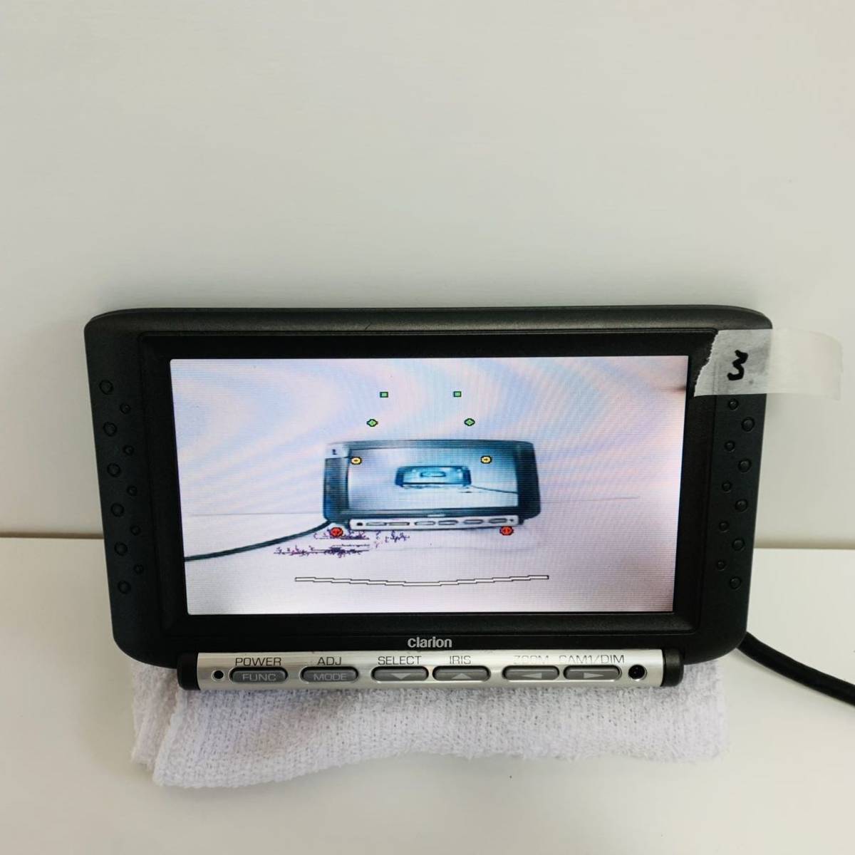 Clarion クラリオン CJ-981A バックモニター 動作確認済み Clarion クラリオン CJ-981A バックモニター 動作確認済み