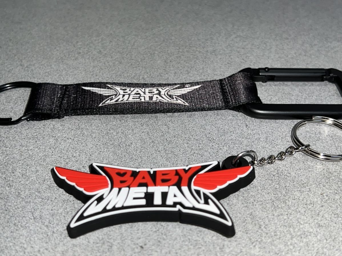 BABYMETAL baby metal kalabina брелок для ключа новый красный белый Raver брелок для ключа комплект 