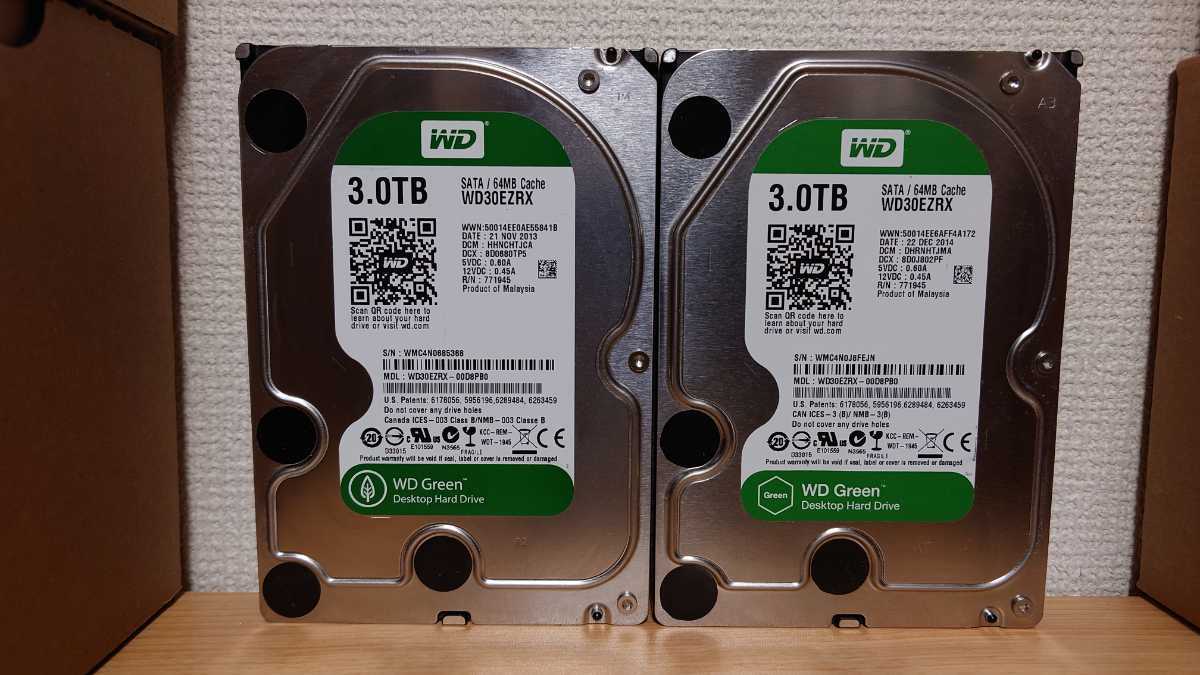 WD 内蔵HDD Green 6TB 3.5inch SATA3.0