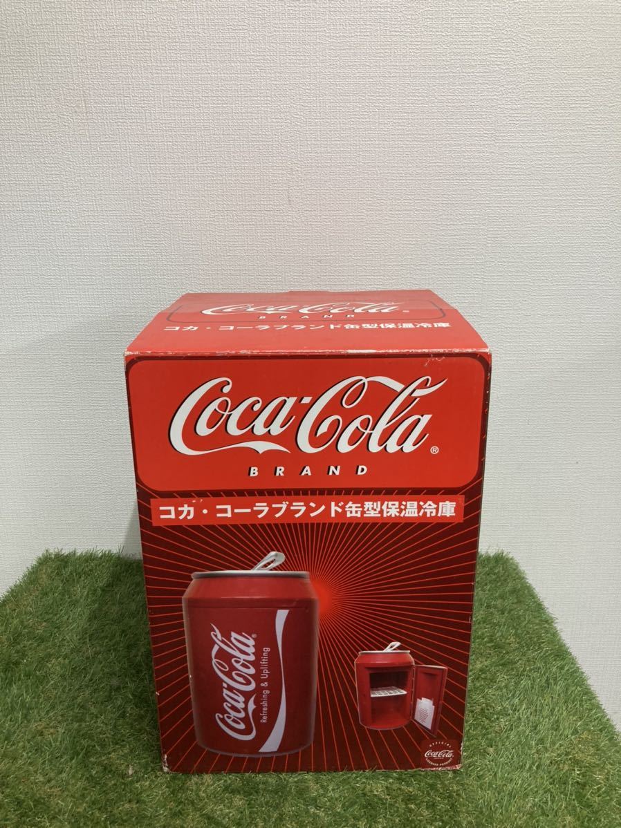 Aランク 【ジャンク品】コカ・コーラ レトロ ミニ冷蔵庫 冷蔵庫