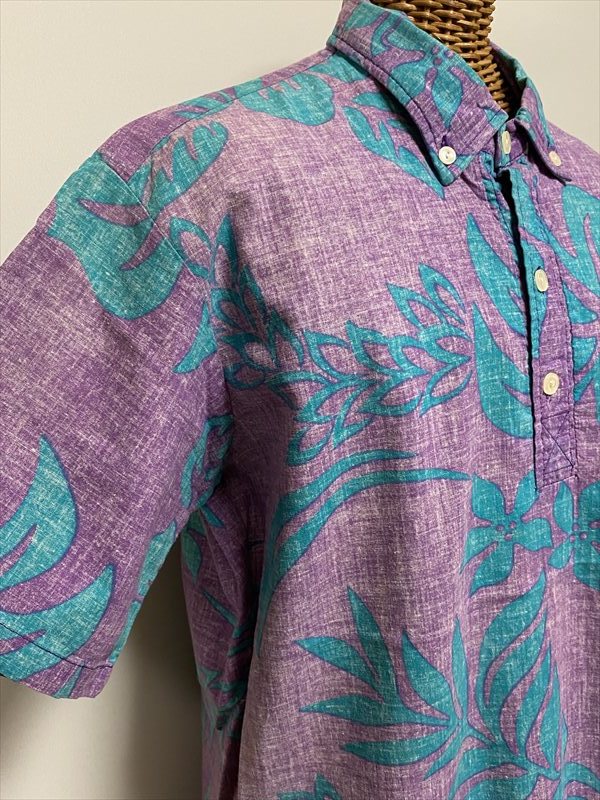 ★USED/OCEAN PACIFIC/ALOHA/HAWAIAN SHIRTS/PULLOVER/オーシャンパシフィック/アロハ/ハワイアンシャツ/オーピー/プルオーバー/M SIZE★_画像3