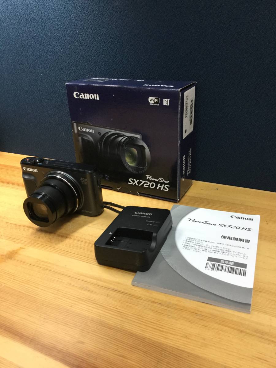◇極美品 Canon PowerShot SX720HS Wi-Fi対応 光学40倍ズーム