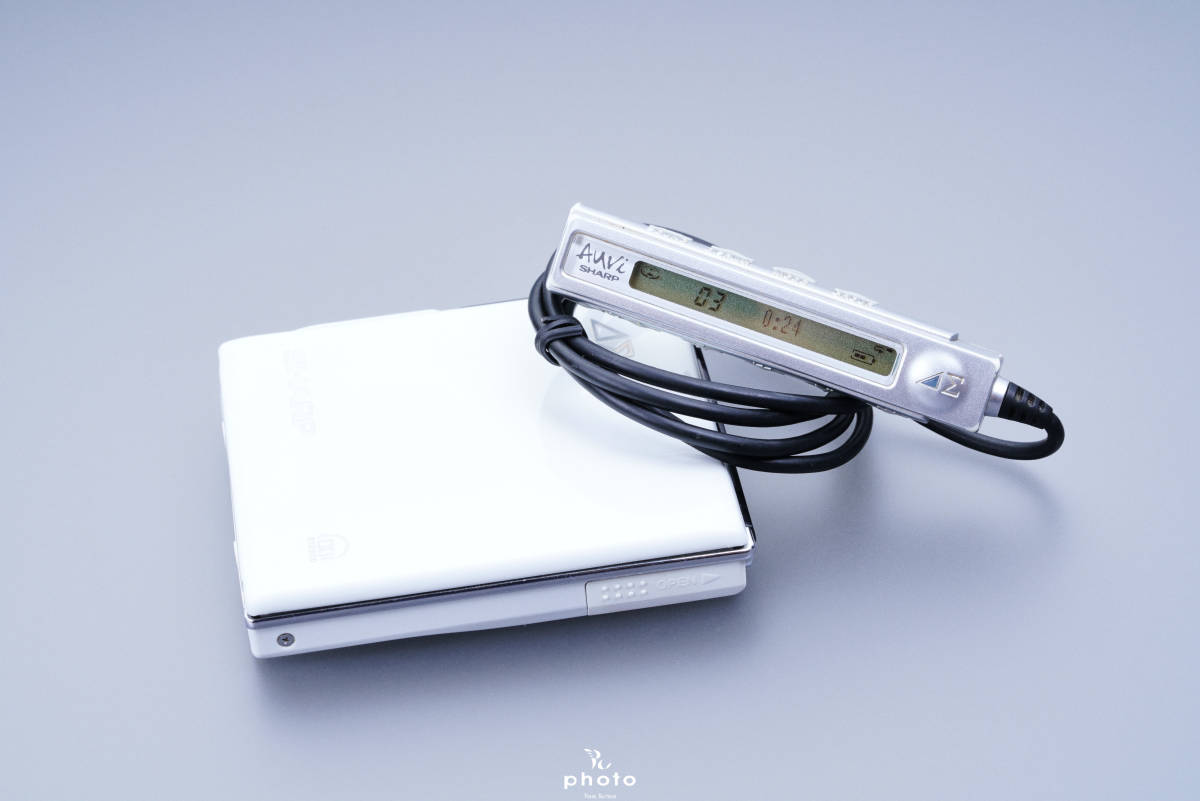 ☆極美品・動作〇☆ SHARP シャープ 1-BIT MDLP対応 高音質 ポータブル