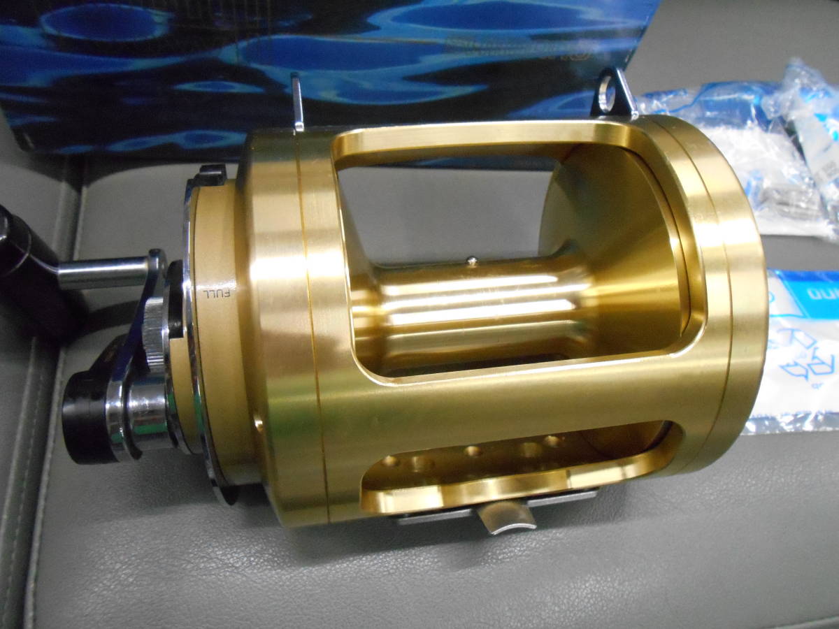 話題の人気 トローリングリール シマノ名機 ティアグラ80W とても 2スピード シマノ