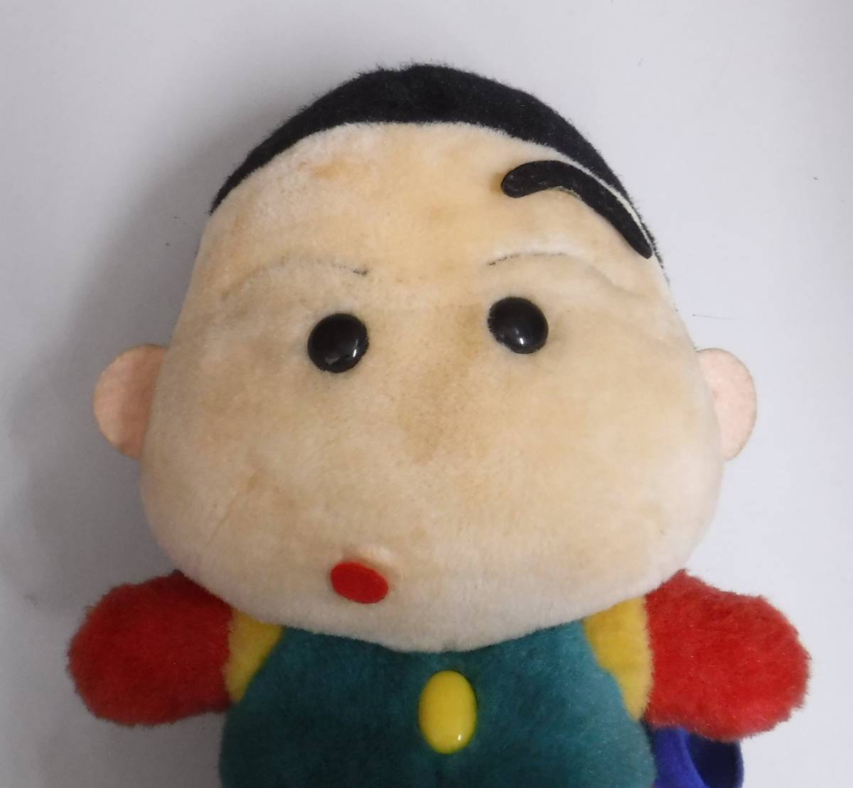  retro that time thing * retro soft toy *BANDAI Bandai * Crayon Shin-chan action mask *23cm * rare Vintage fancy Heisei era 