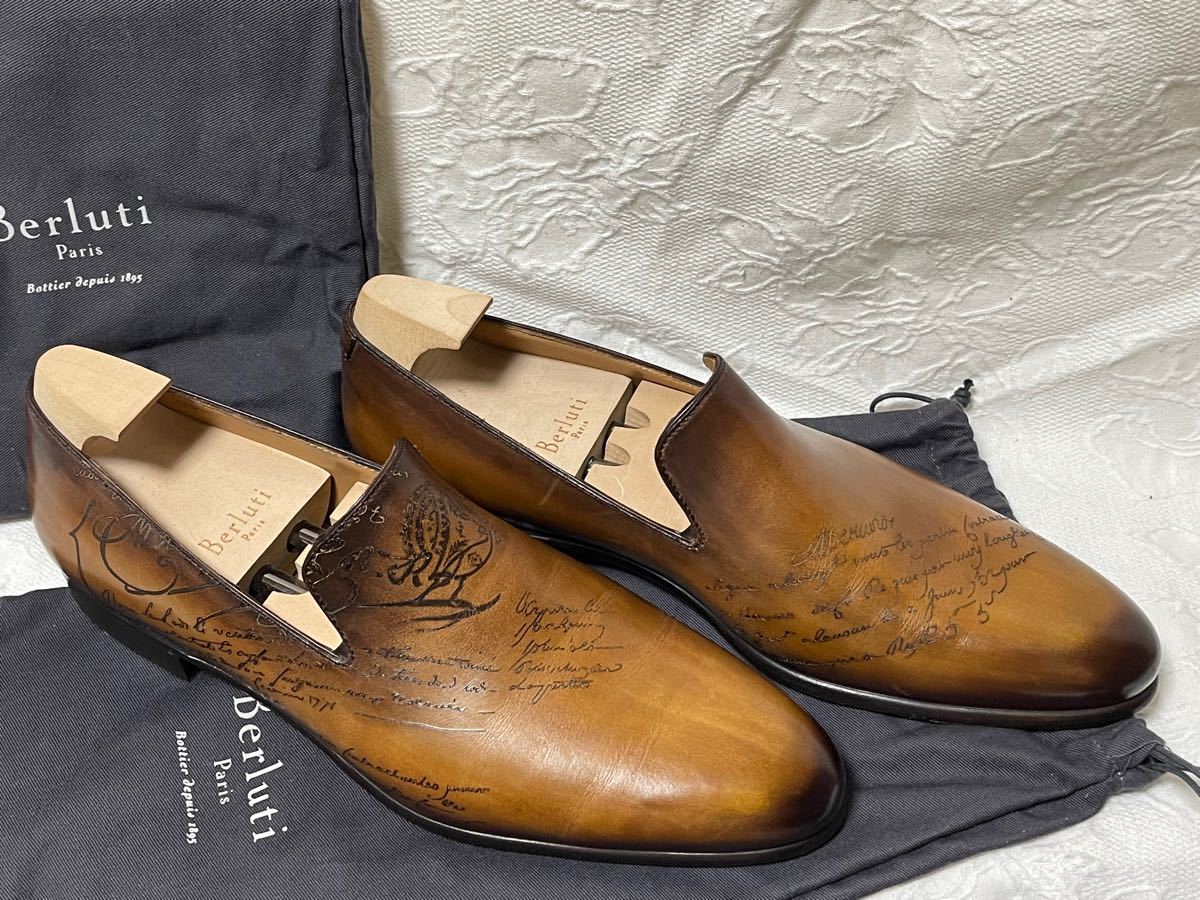 berluti ベルルッティ ベルベットカリグラフィーシューズ 購入特典付